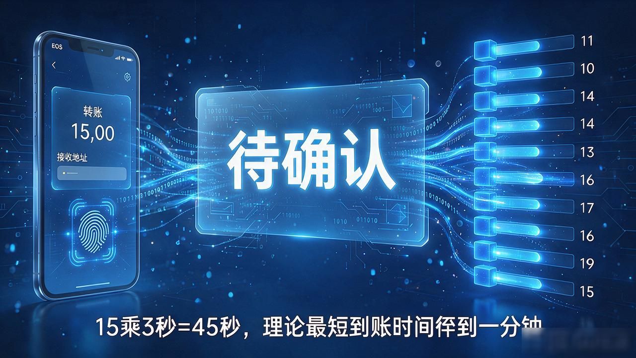 EOS转账到账时间多久_EOS数字货币转账多久到账_EOS DPoS共识出块速度确认机制