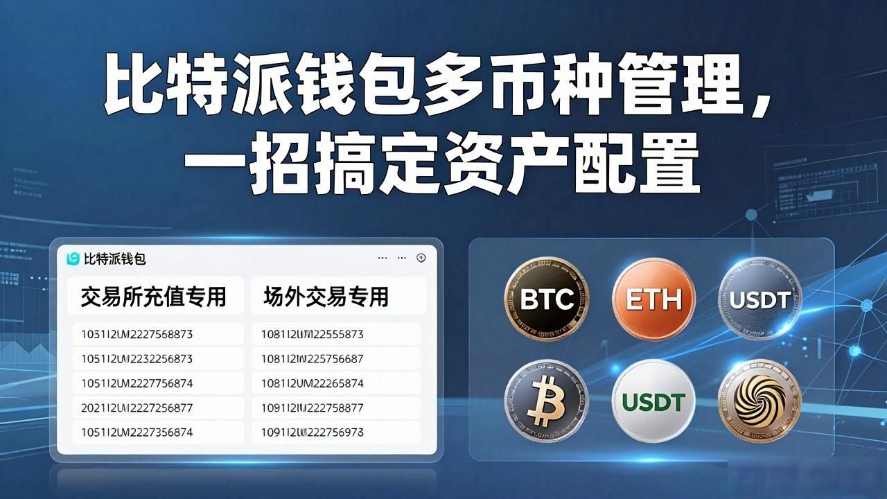 比特派钱包的多币种支持与管理技巧_比特派钱包转账技巧_比特派钱包多币种管理