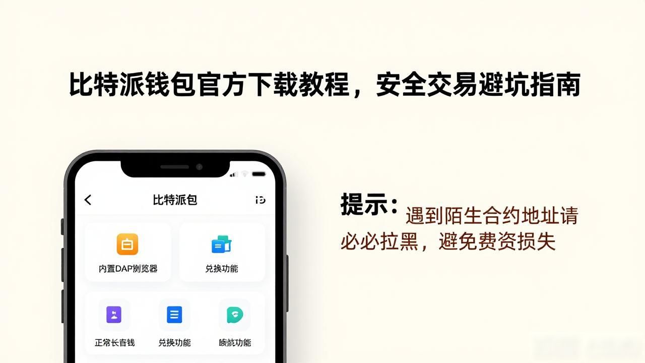 比特派钱包官方下载教程，安全交易避坑指南