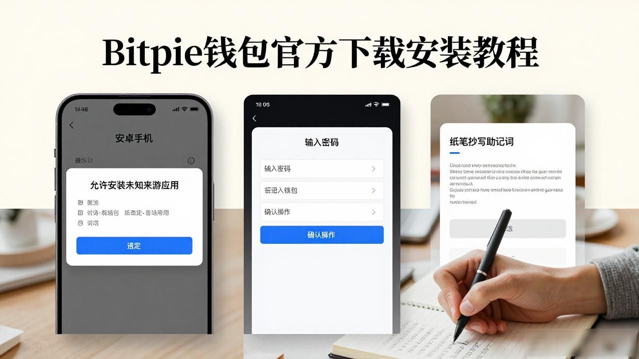 Bitpie钱包官方下载安装教程