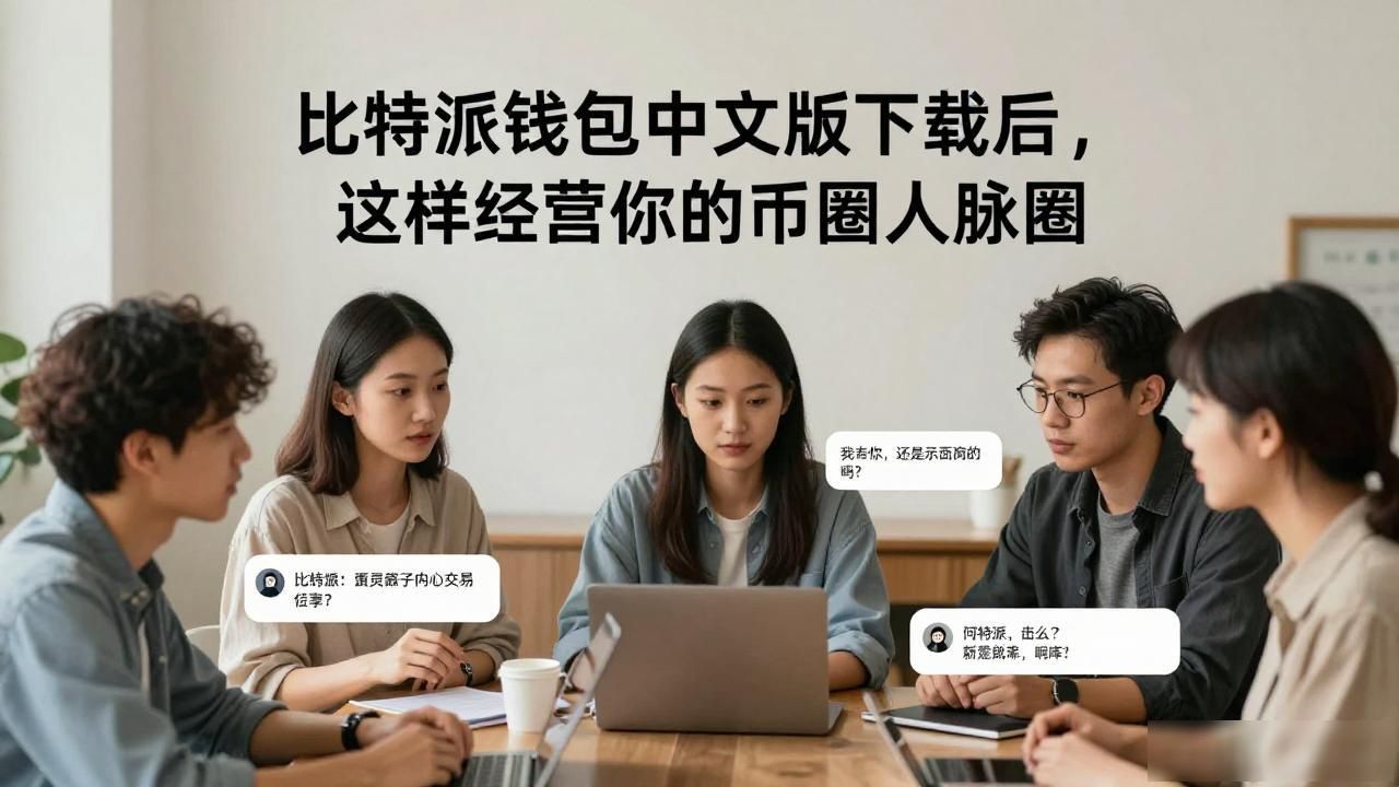 比特派钱包中文版下载后，这样经营你的币圈人脉圈