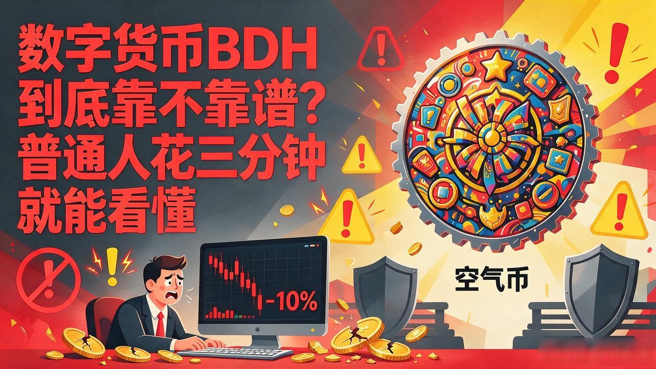 数字货币BDH到底靠不靠谱？普通人花三分钟就能看懂