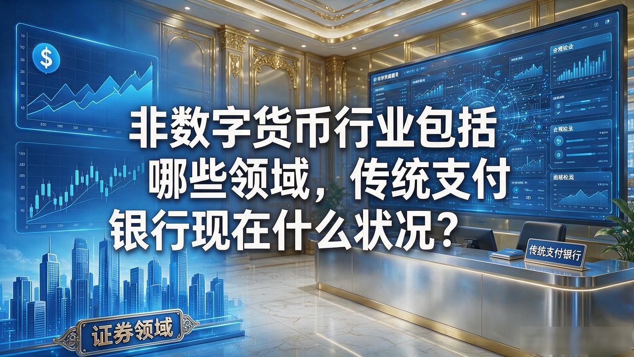 非数字货币行业包括哪些领域，传统支付银行现在什么状况