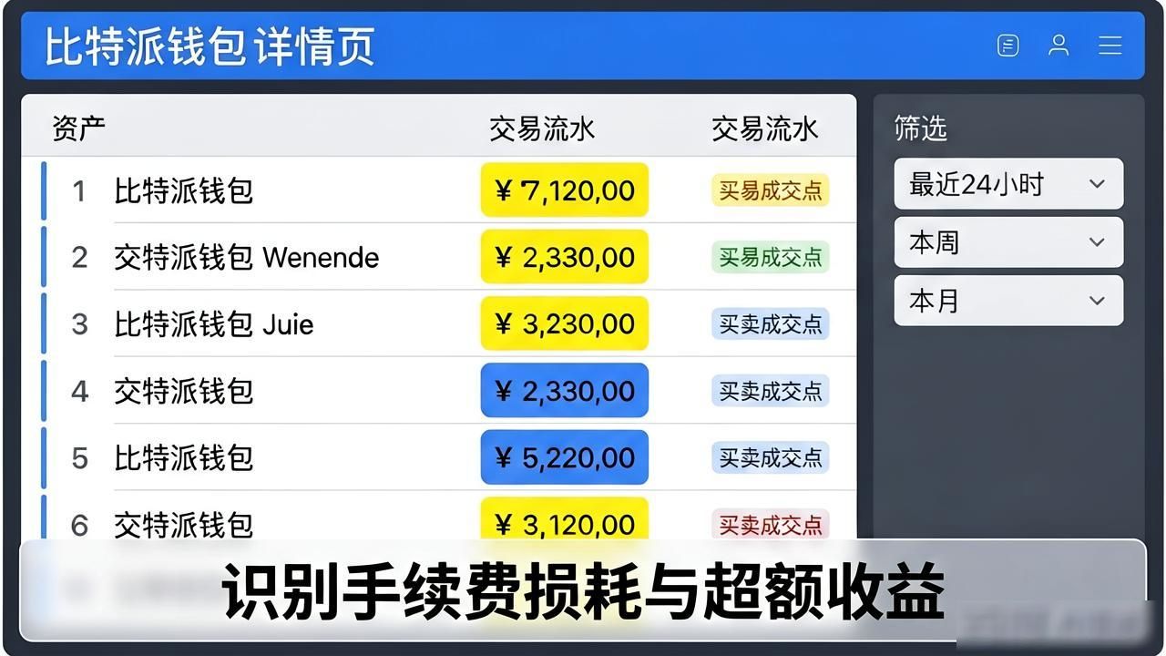 比特派钱包资产分析_比特派钱包交易记录分析_如何通过比特派钱包分析资产动态？