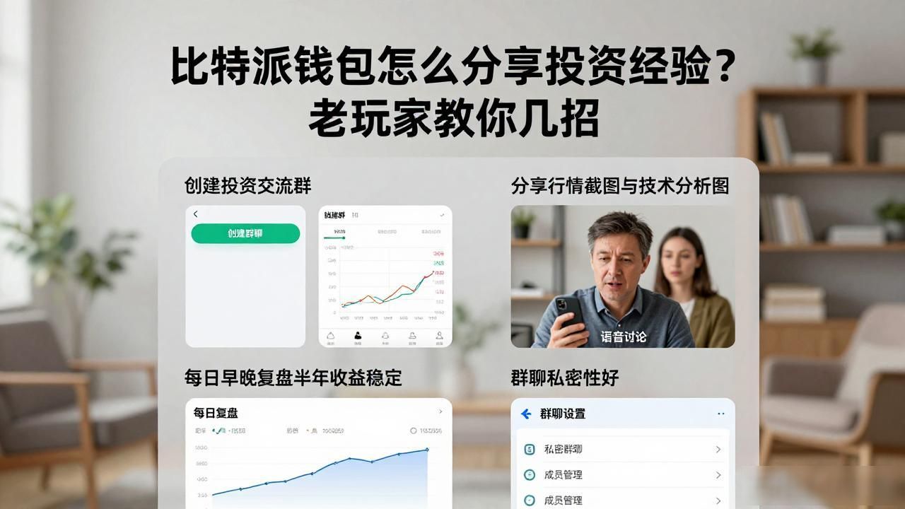 比特派钱包怎么分享投资经验？老玩家教你几招