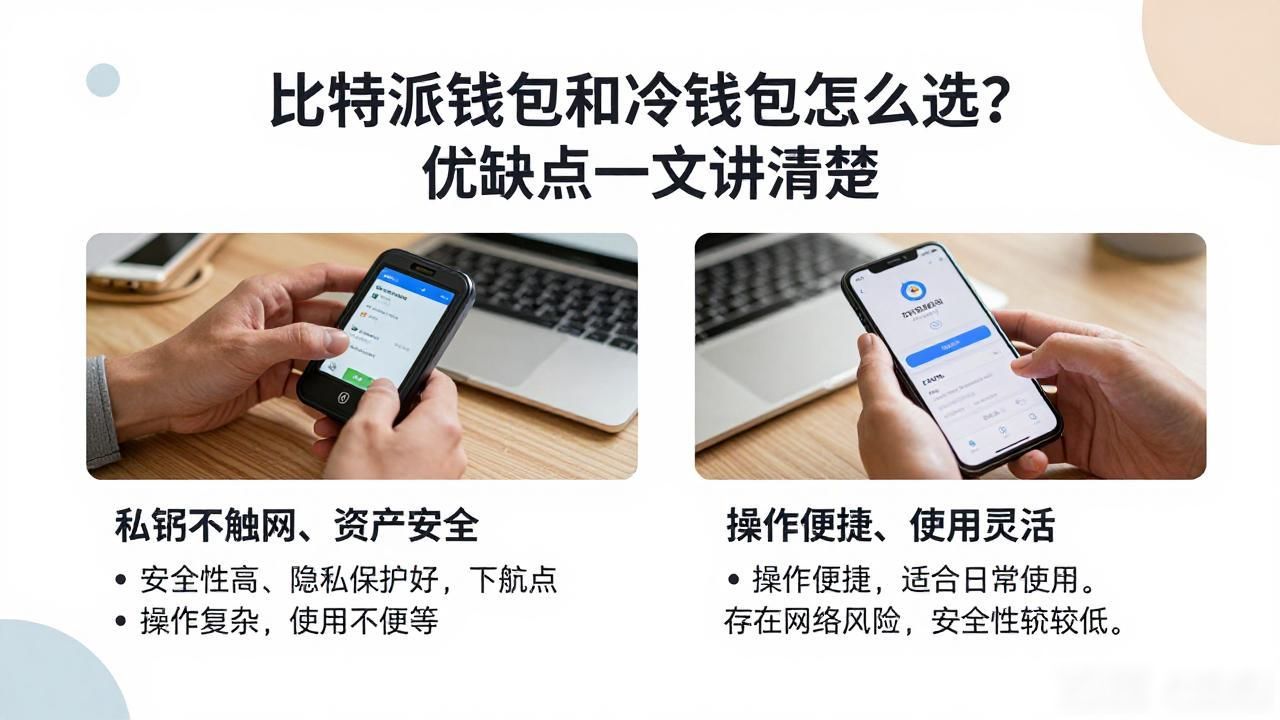 比特派钱包和冷钱包怎么选？优缺点一文讲清楚