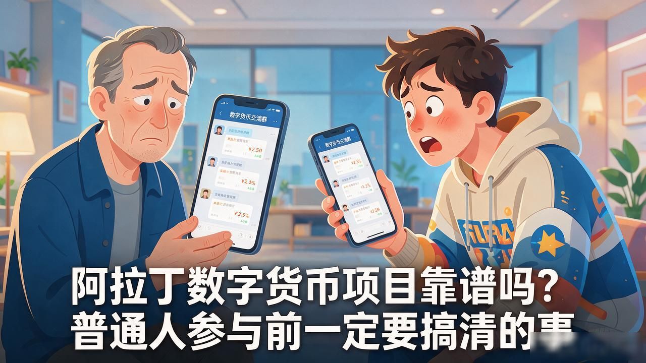 阿拉丁数字货币项目靠谱吗？普通人参与前一定要搞清的事