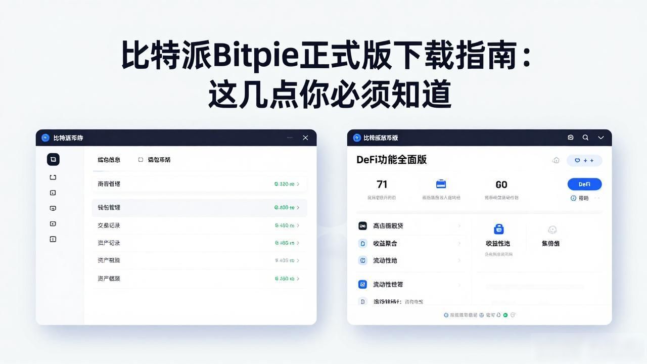 比特派钱包功能适配选择_比特派钱包下载安全注意事项_比特派Bitpie正式版下载的重要考量因素