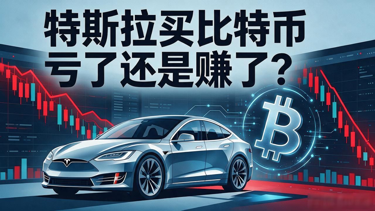 特斯拉买比特币亏了还是赚了？