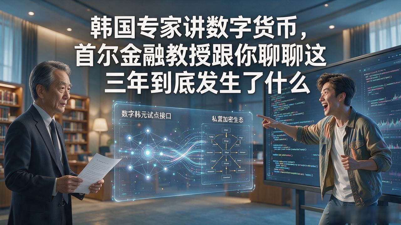 韩国专家讲数字货币，首尔金融教授跟你聊聊这三年到底发生了什么