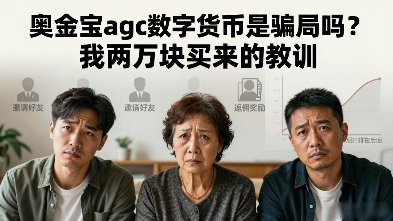 奥金宝agc数字货币是骗局吗？我两万块买来的教训