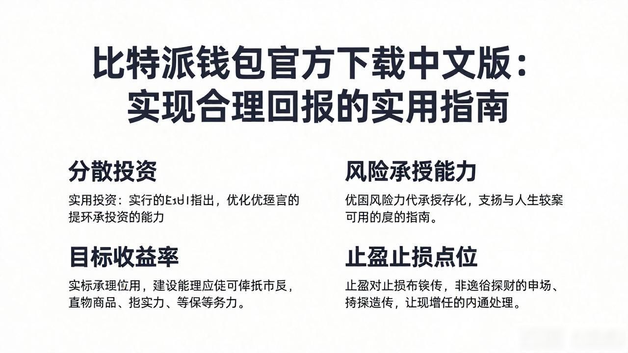 比特派钱包官方下载中文版：实现合理回报的实用指南