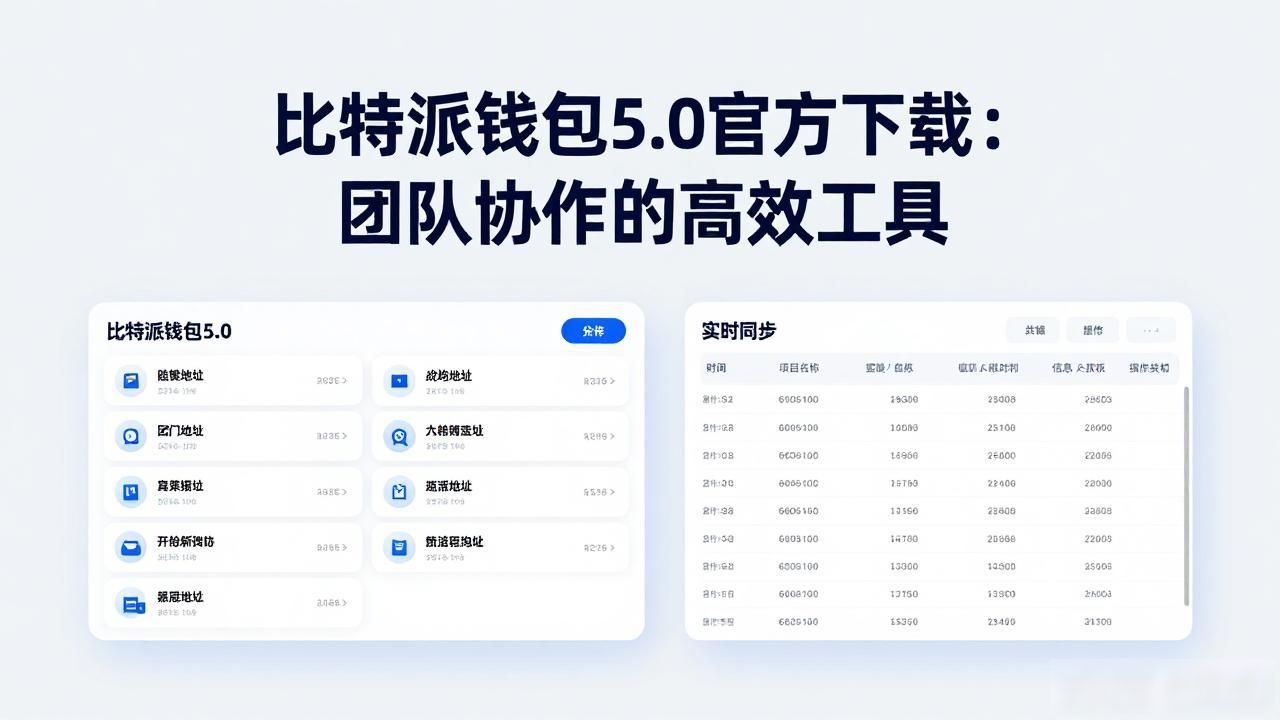 比特派钱包5.0官方下载：团队协作的高效工具