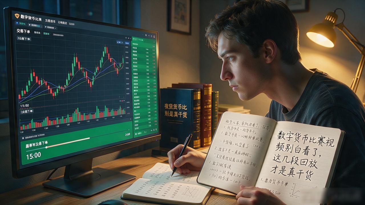 数字货币比赛视频别白看了，这几段回放才是真干货
