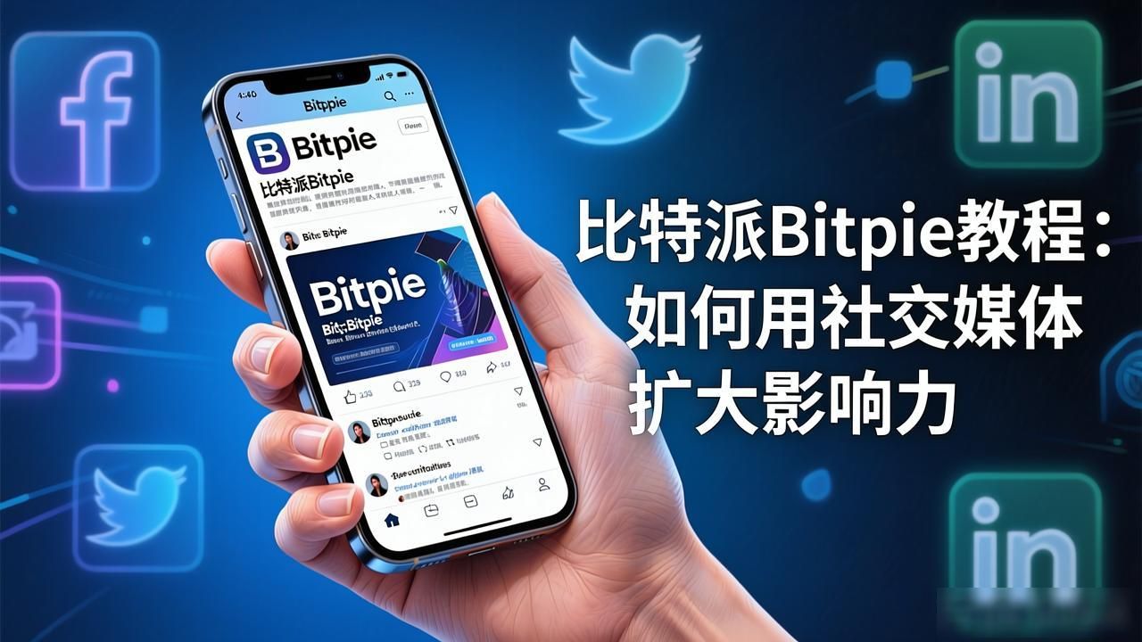 比特派Bitpie教程：如何用社交媒体扩大影响力
