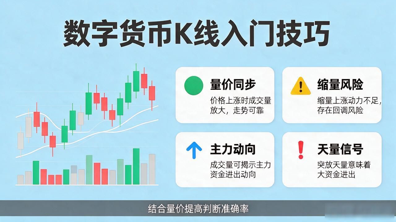数字货币K线怎么看？新手入门必看技巧