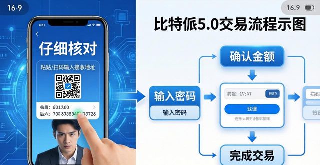 比特派5.0下载安装后，交易流程三步搞定