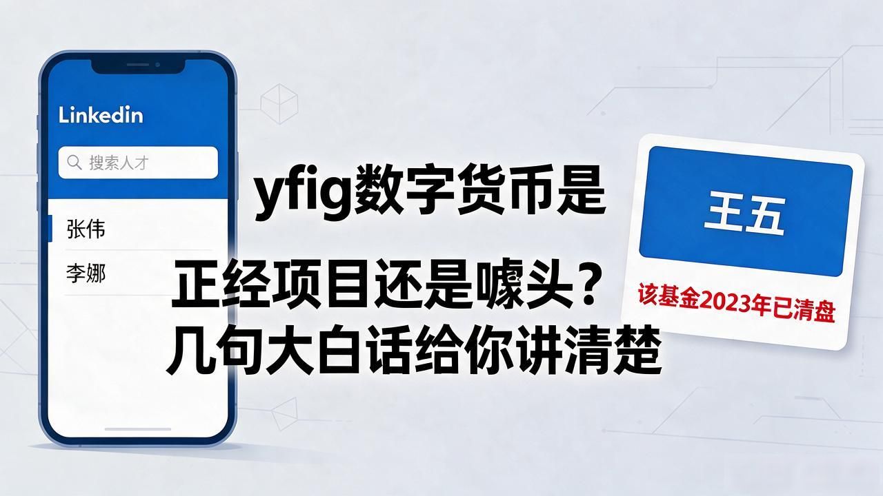 yfig数字货币是正经项目还是噱头？几句大白话给你讲清楚