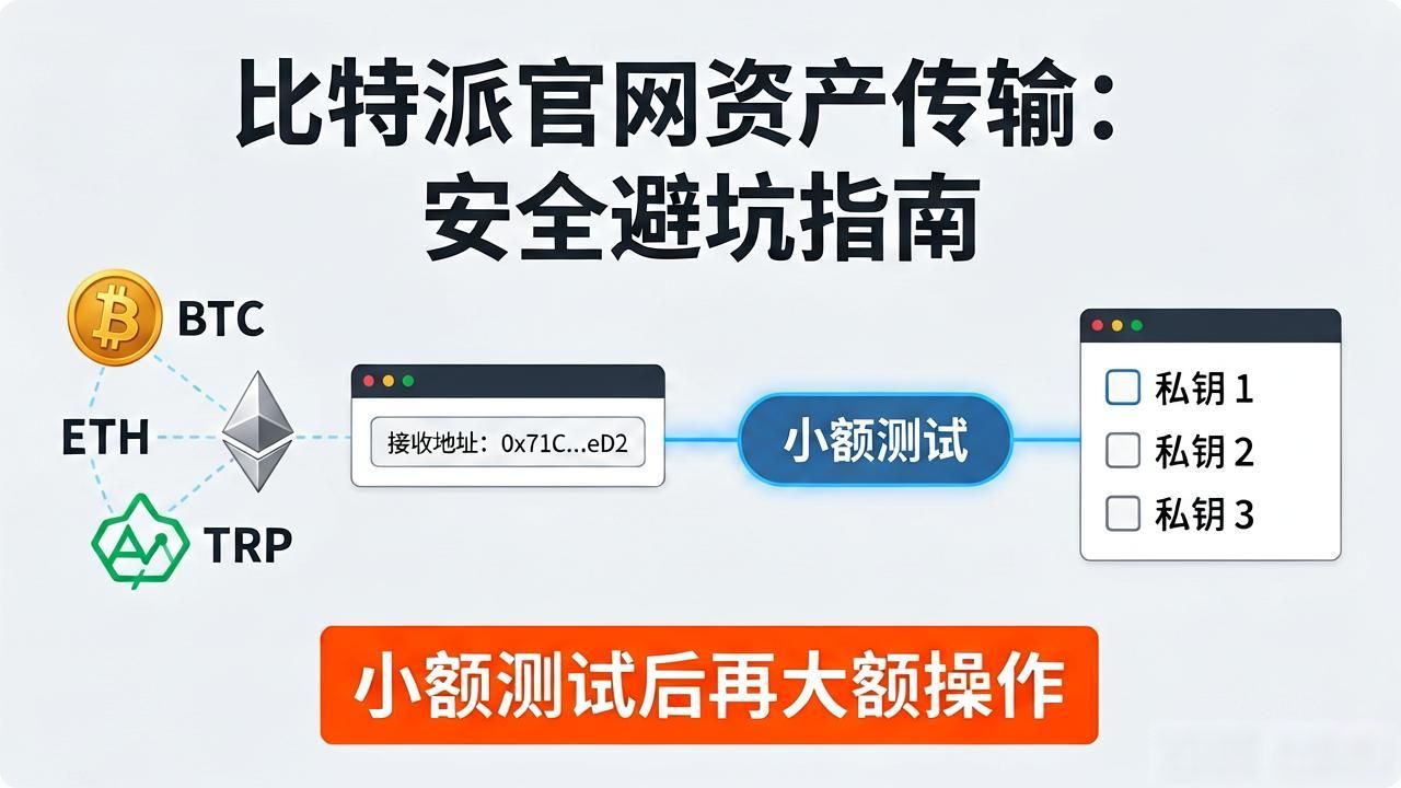 如何在比特派官网上实现资产的安全传输?_数字金融时代资产安全_比特派去中心化钱包安全操作