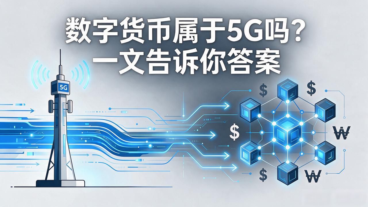 数字货币属于5G吗？一文告诉你答案