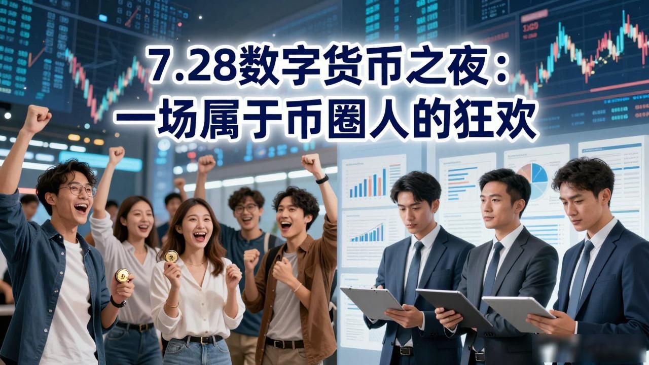 7.28数字货币之夜：一场属于币圈人的狂欢