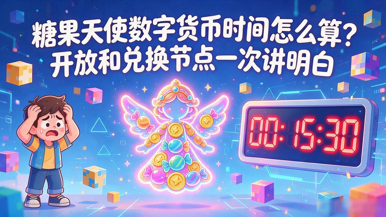 糖果天使数字货币时间怎么算？开放和兑换节点一次讲明白