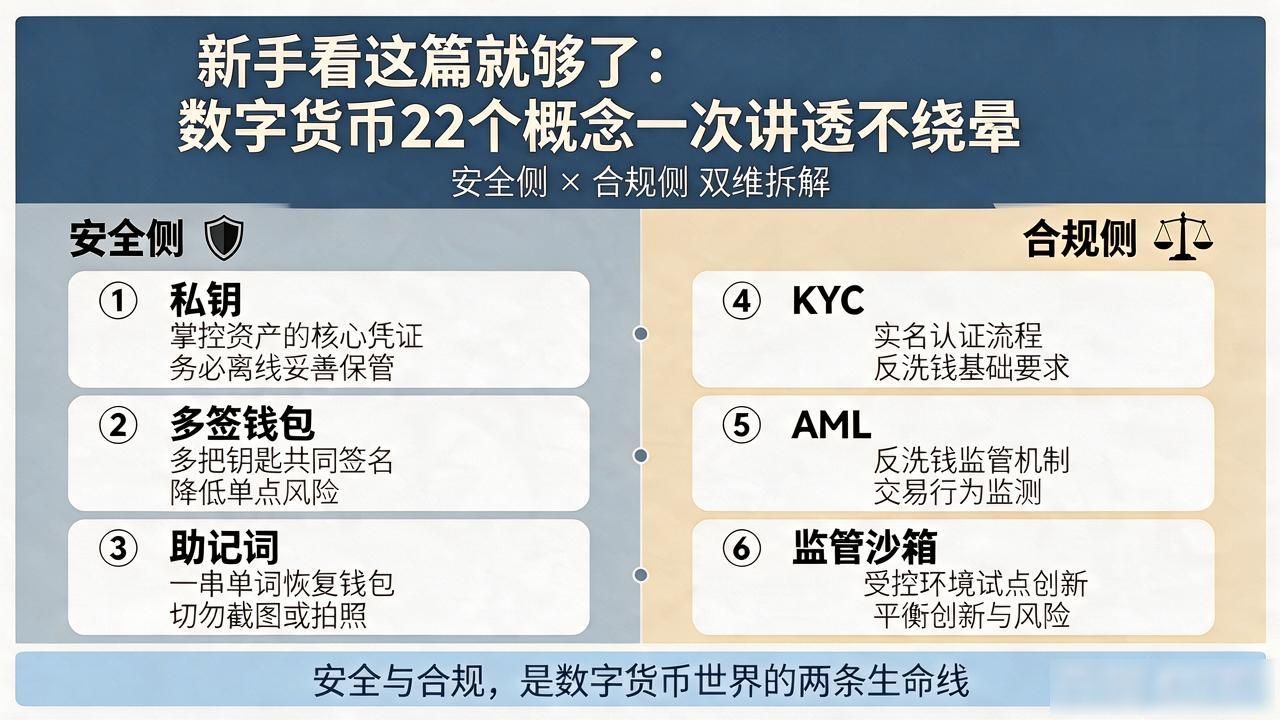 新手看这篇就够了：数字货币22个概念一次讲透不绕晕