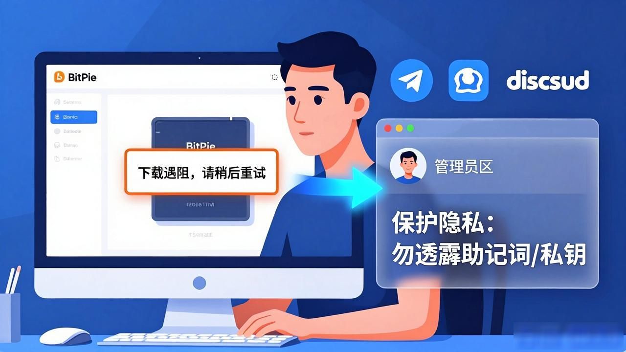 比特派钱包官方下载遇阻？客服响应慢咋解决