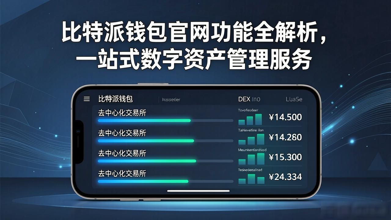 比特派钱包官网功能全解析，一站式数字资产管理服务