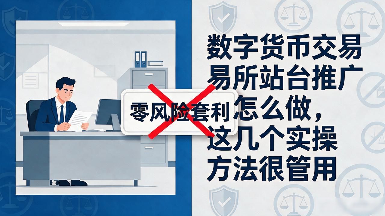 数字货币交易所站台推广怎么做，这几个实操方法很管用