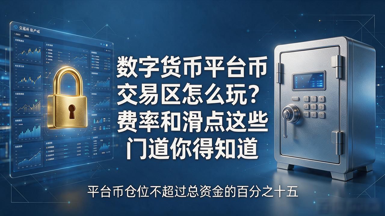 数字货币平台币交易区怎么玩？费率和滑点这些门道你得知道