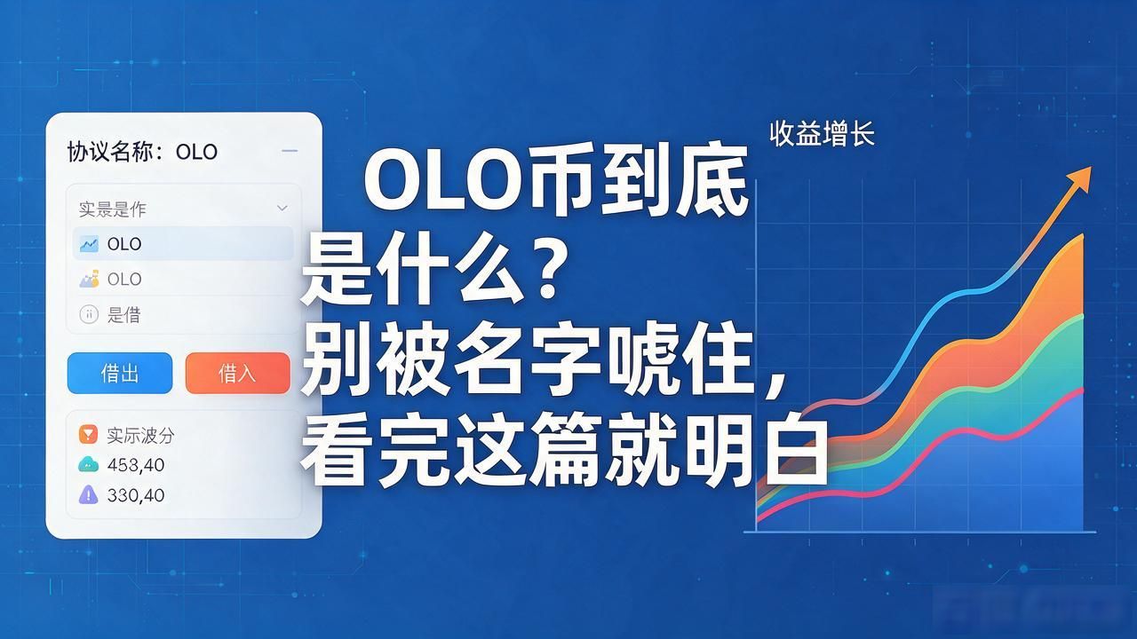 olo币到底是什么？别被名字唬住，看完这篇就明白