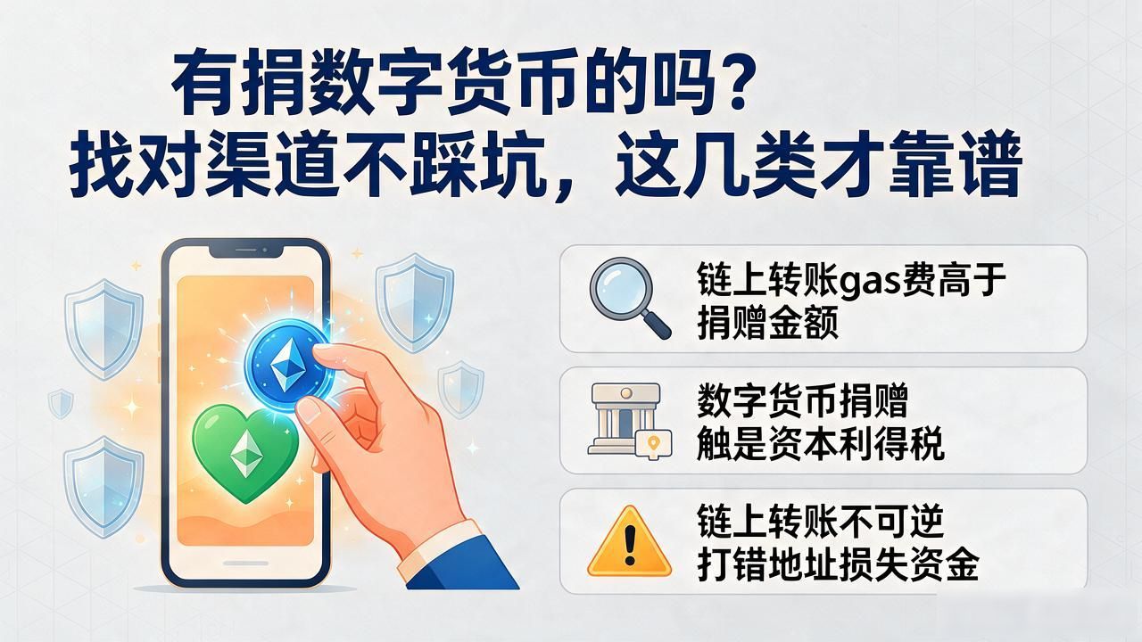 有捐数字货币的吗_数字货币公益捐赠渠道 加密货币捐赠注意事项 链上公益捐赠操作指南