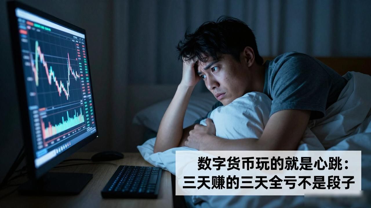 数字货币玩的就是心跳：三天赚的三天全亏不是段子