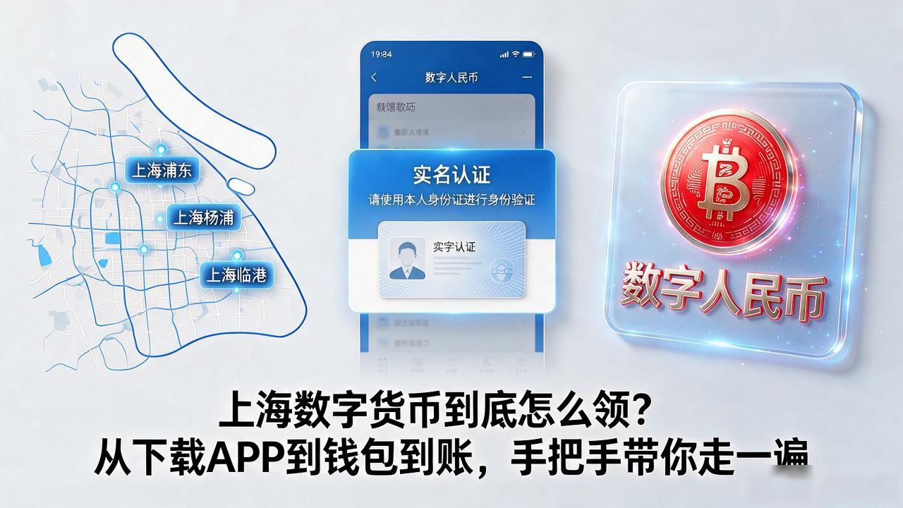 数字人民币上海试点使用方法_如何领上海数字货币_数字人民币APP注册流程