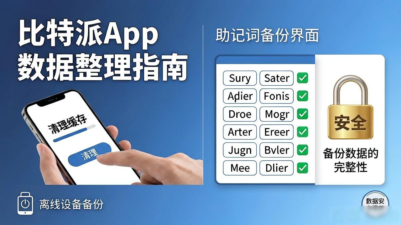 比特派App数据整理指南：清理缓存与备份实操