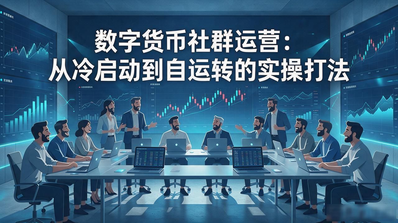 数字货币社群运营：从冷启动到自运转的实操打法