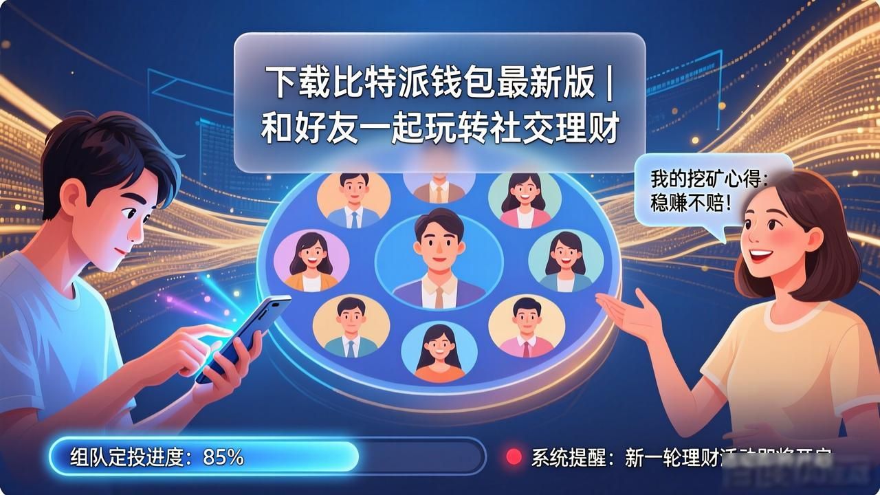 下载比特派钱包最新版 | 和好友一起玩转社交理财