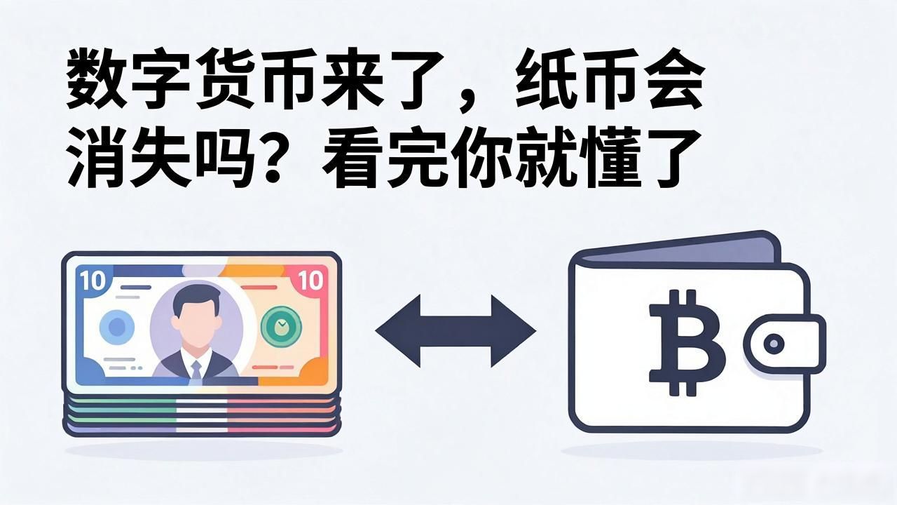 数字货币来了，纸币会消失吗？看完你就懂了