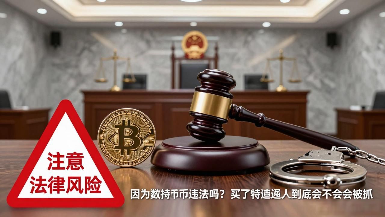 因为数字货币违法吗？买了比特币普通人到底会不会被抓