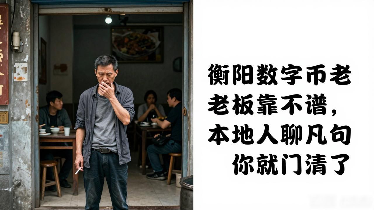 衡阳数字货币老板靠不靠谱，本地人聊几句你就门清了