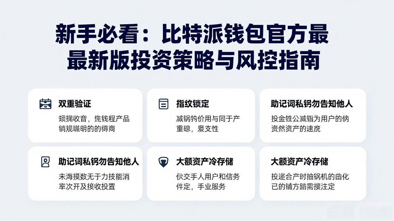 新手必看：比特派钱包官方最新版投资策略与风控指南
