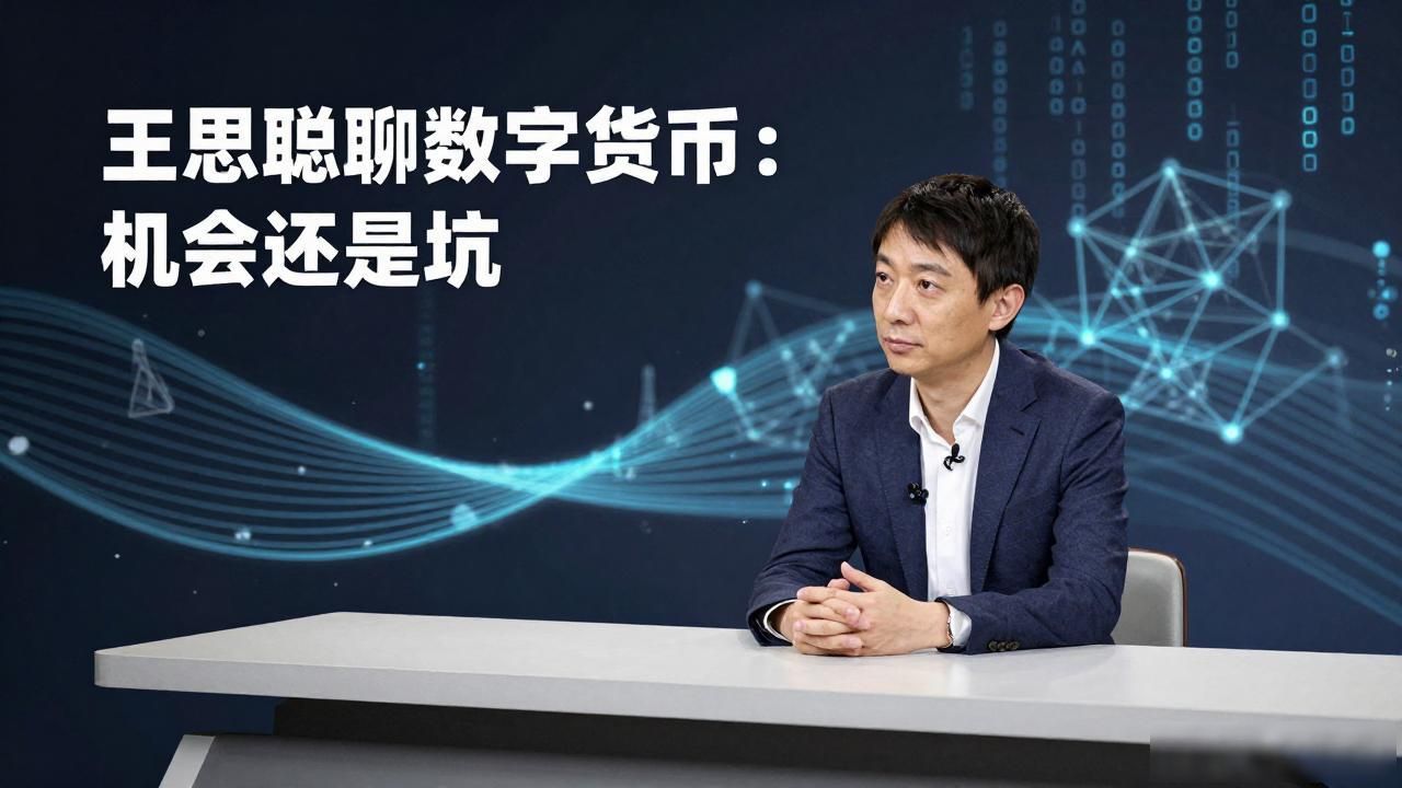 王思聪聊数字货币：机会还是坑