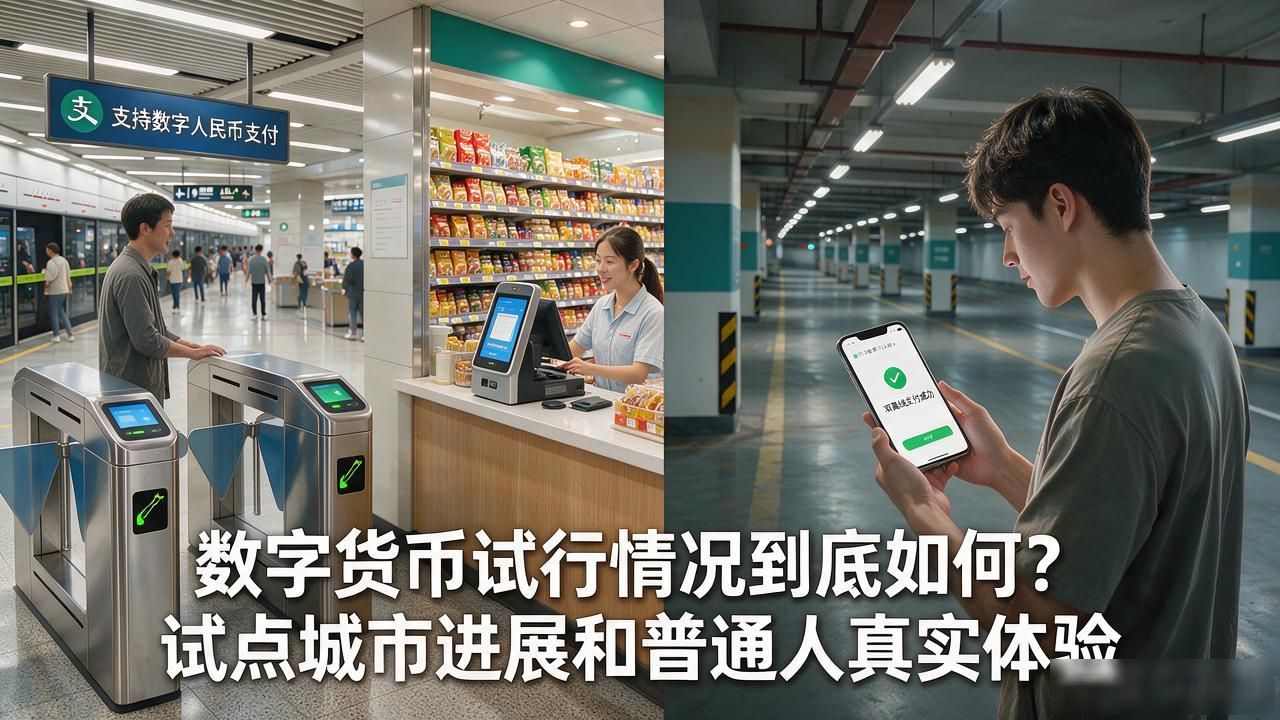 数字货币试行情况到底如何？试点城市进展和普通人真实体验