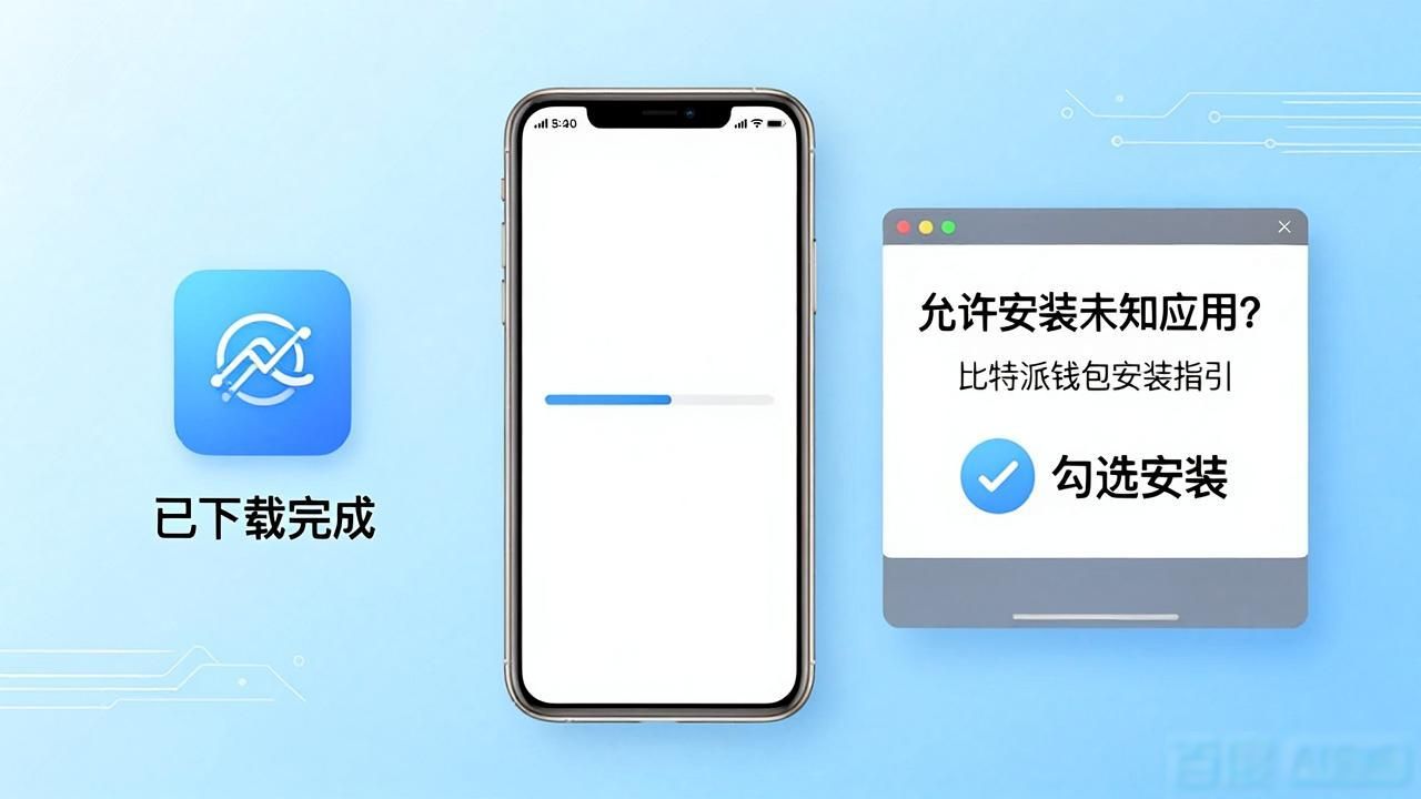 比特派钱包安卓版下载，三步搞定，省时省力！