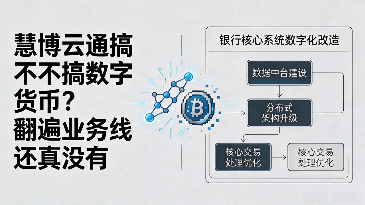 慧博云通搞不搞数字货币？翻遍业务线还真没有