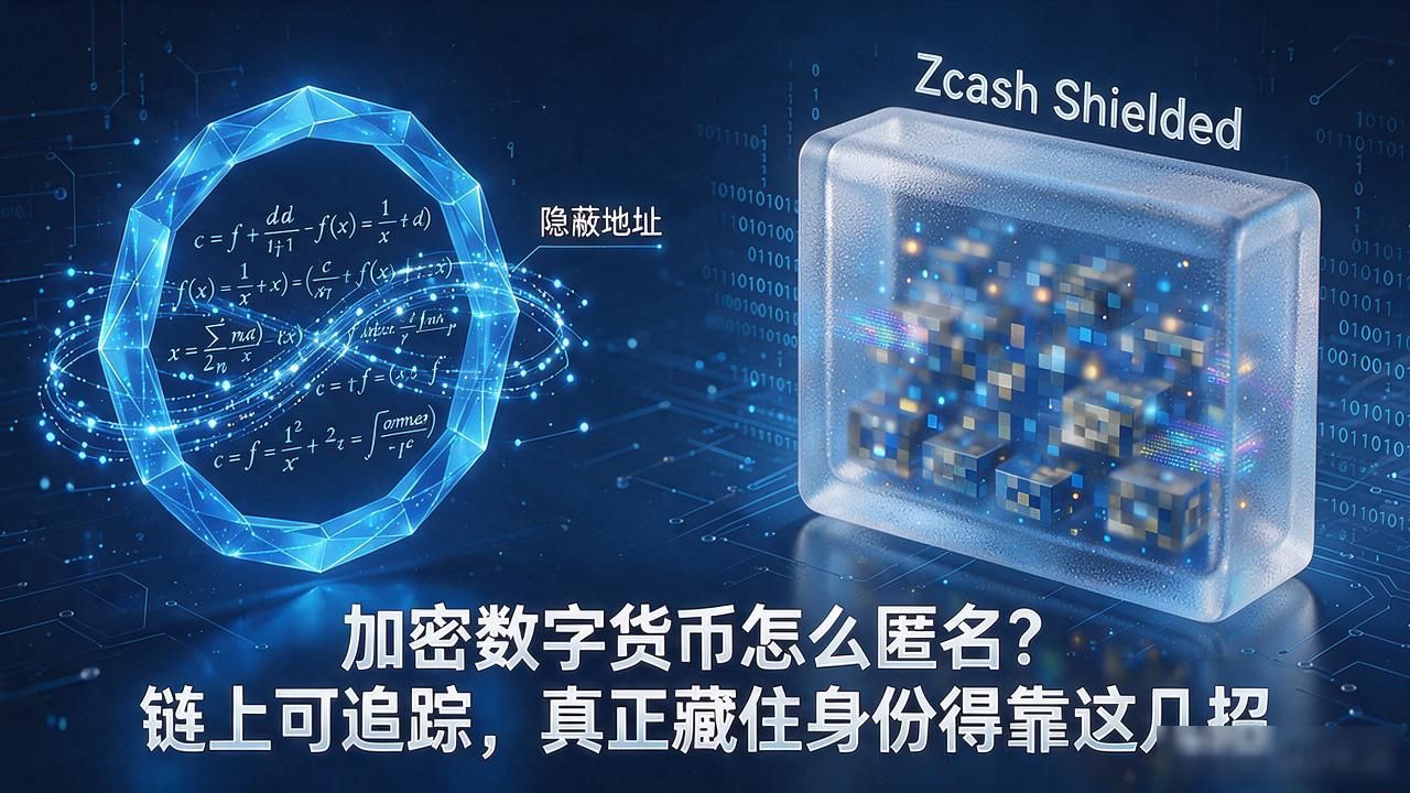 加密数字货币怎么匿名？链上可追踪，真正藏住身份得靠这几招