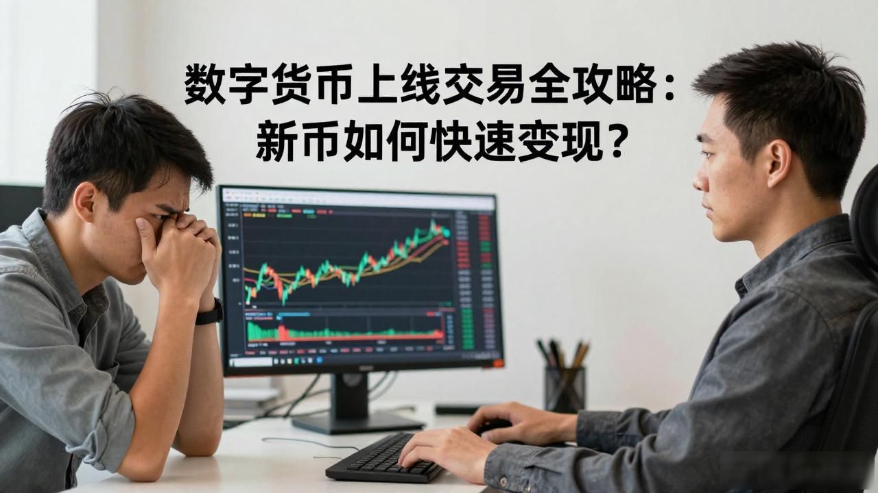 数字货币上线交易全攻略：新币如何快速变现？