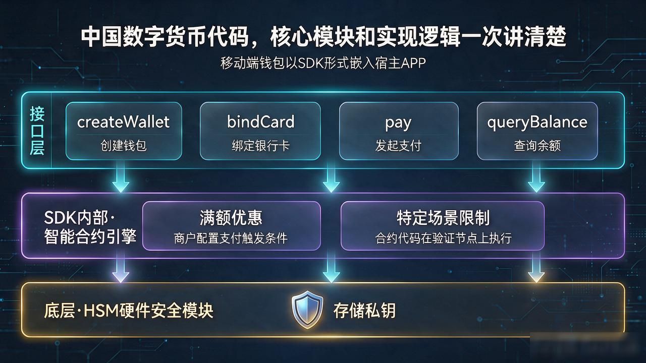中国数字货币代码大全，核心模块和实现逻辑一次讲清楚