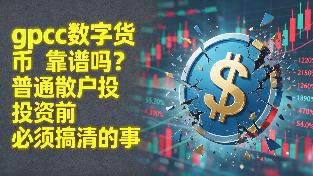 gpcc数字货币靠谱吗？普通散户投资前必须搞清的事